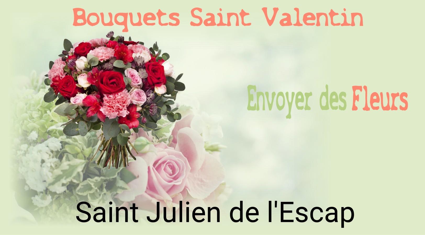 Roses de Saint-Valentin livrées à Saint-Julien-de-l'Escap